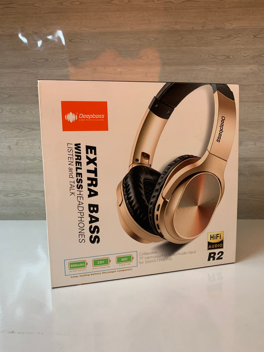 DeepBass R2 ecouteurs Casque Bluetooth V5+EDR Sans fil deepBASS R2 Steréo